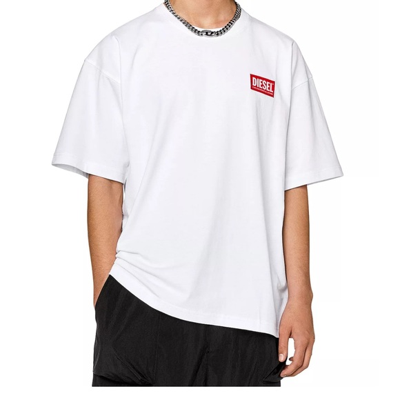 BNWT Diesel white t-shirt - Picture 1 of 5